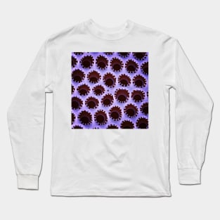 Coscinodiscus - Lavender Long Sleeve T-Shirt